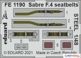 1:48 Eduard BIG49295 Accessoires for Sabre F.4 - Airfix Photo-etch