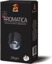 Gemalen - Zicaffè - Aromatica - 250 gram - uit Sicilië - perfect voor Bialetti Moka, Filter Koffie, Moccamaster, enz.