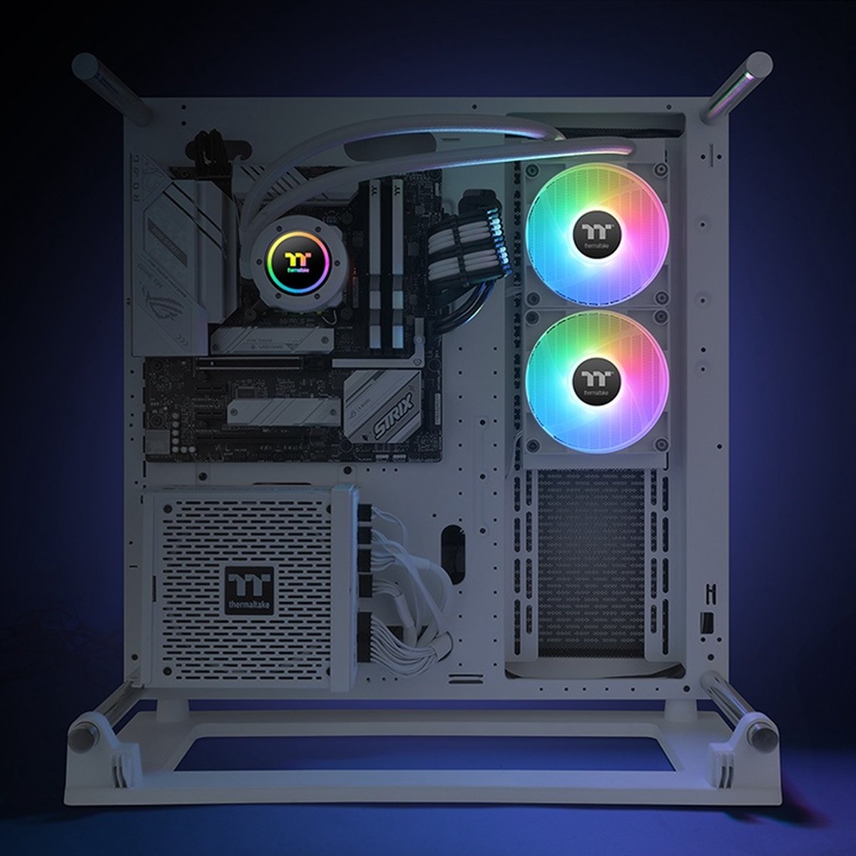 Thermaltake TH240 V2 ARGB Sync All-In-One Liquid Cooler - Snow Edition waterkoeling