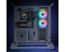 Thermaltake TH240 V2 ARGB Processor Kit voor vloeistofkoeling 24 cm Wit 1 stuk(s)