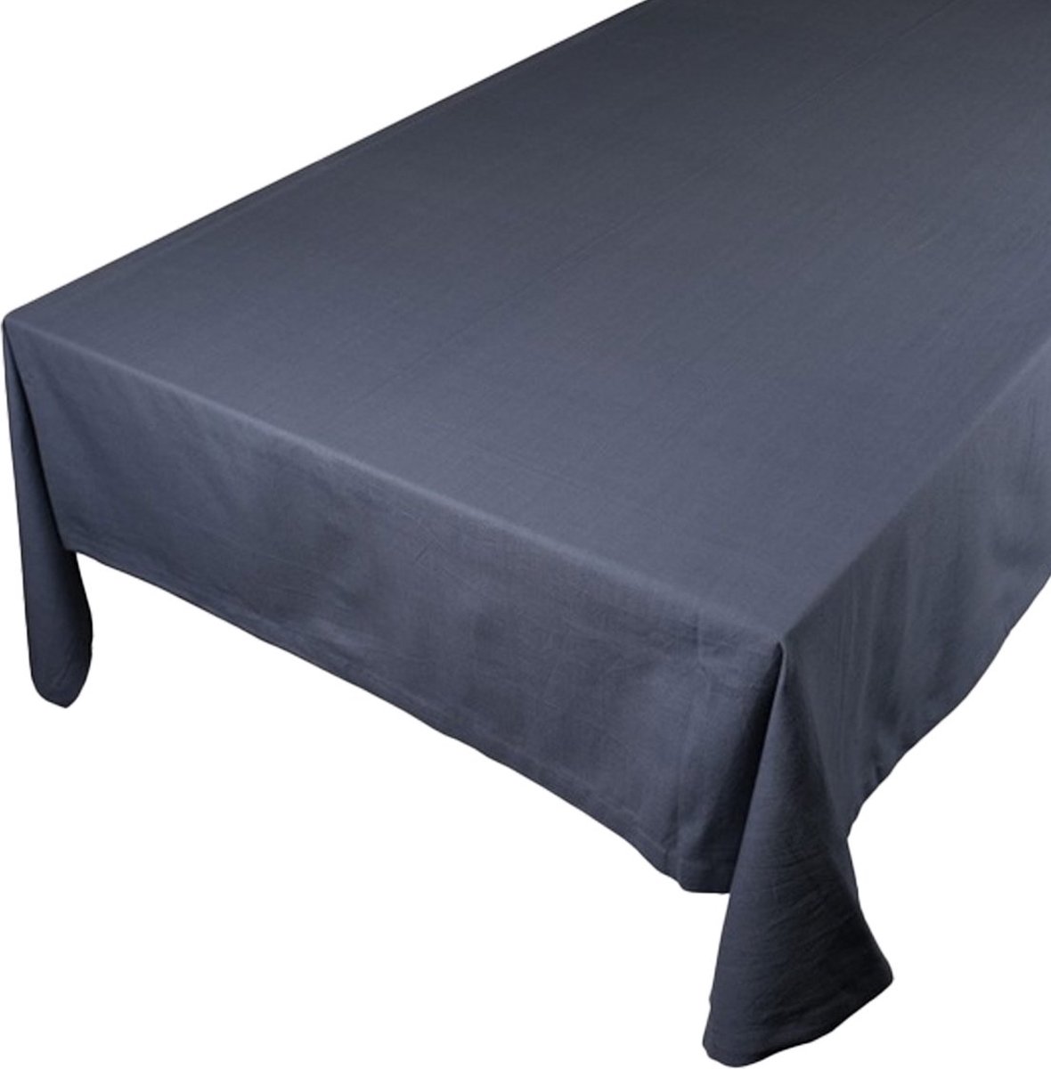 Linen & More - Tafelkleed 'Jazz' (140cm x 300cm, Mirage Blue)