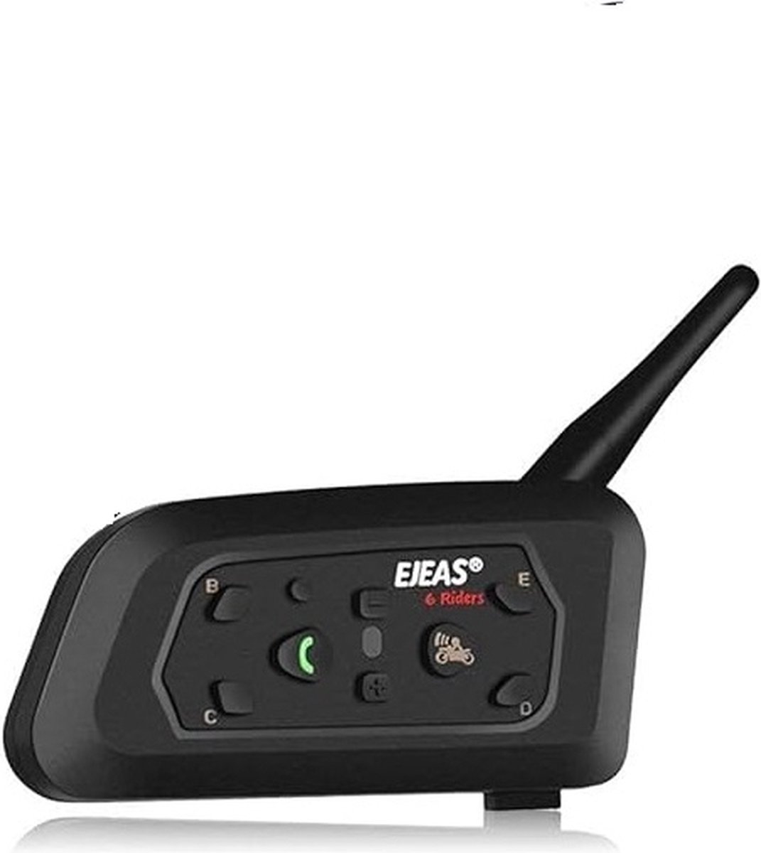 EJEAS V6 PRO - Motor - Bluetooth Motorfiets - Intercom - Helm Headset - 6 Rijders Communicator - Waterdicht