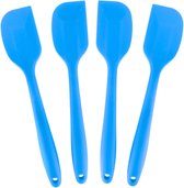 3BMT Spatels Siliconen - Hittebestendig - Set van 4 - Blauw