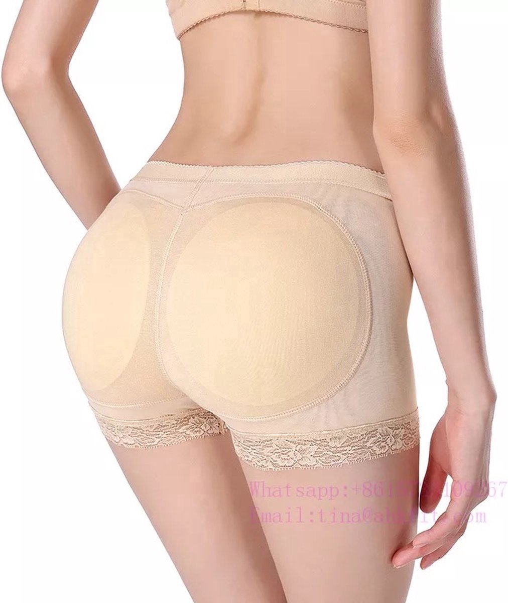 Finnacle XXXL Beige Butt Lifter Panty - Lift en Vorm je Billen met Onze Shapewear Lingerie - Volle Billen Gegarandeerd!
