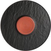VILLEROY & BOCH - Manufacture Rock Glow - Soucoupe pour tasse à café 15,5 cm