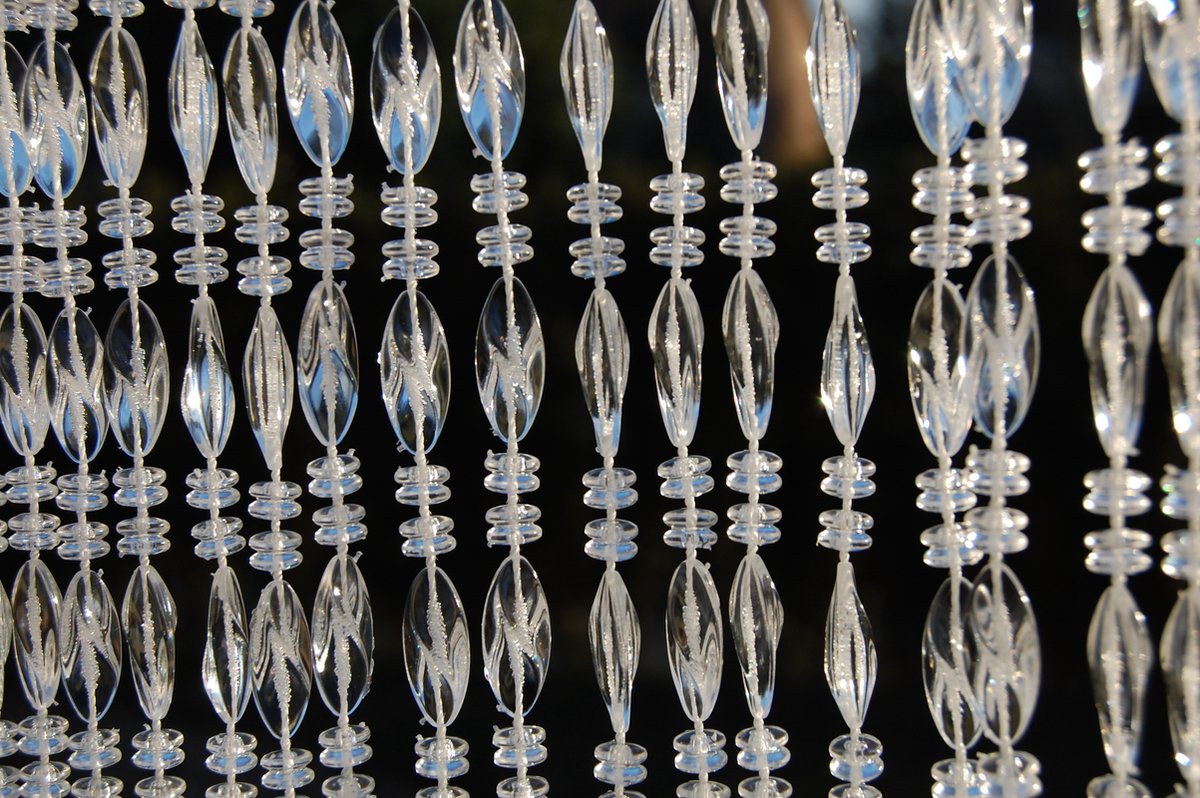 Casa Deurgordijn Kralengordijn Dijon 4 90x210cm transparant