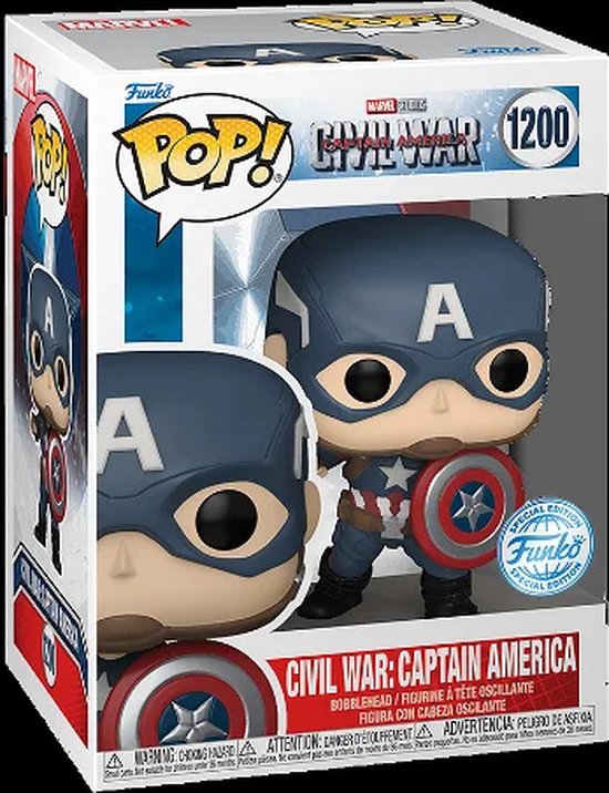 Captain America Sce Pop Vinyl Funko Pop! Marvel: Captain America