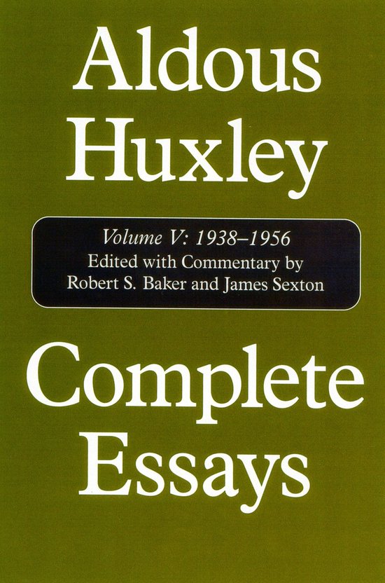 Complete Essays - cover