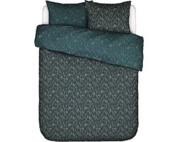 Essenza Issadore Dekbedovertrek darkest blue - Lits-Jumeaux XL – 260x200/220 cm
