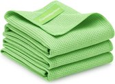 Kleine droogdoek (S) 3-pack | Groen | GEWELDIGSCHOON