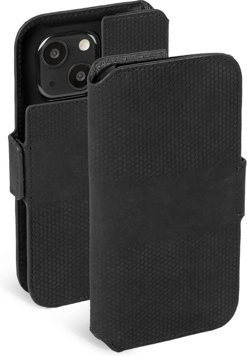 Krusell Leather Phone Wallet Apple iPhone 13 - black