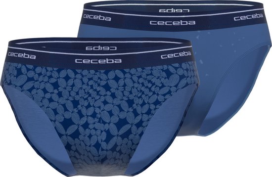 CECEBA Monza Heren Slip 2 pack - Blauw