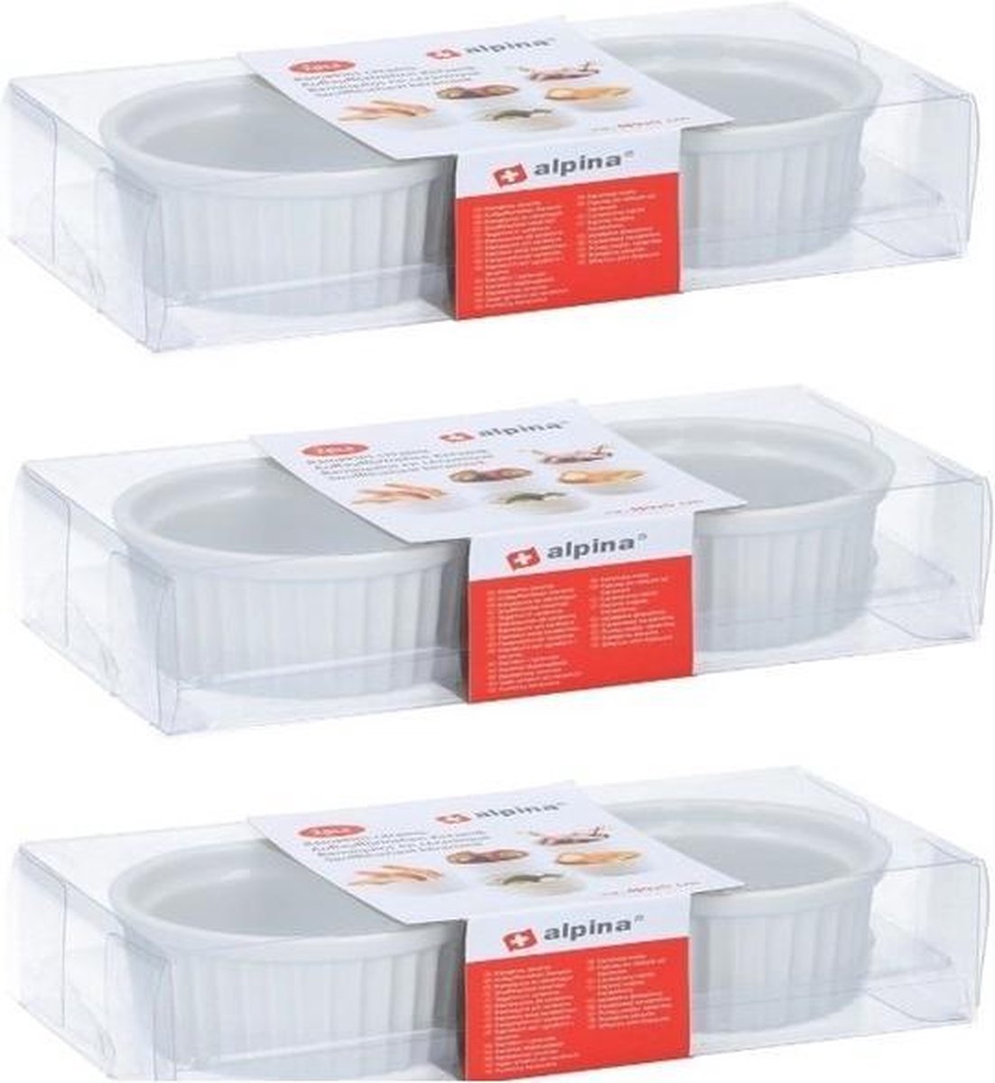 Sympton Adolescent taxi 6x Ronde mini ovenschaaltjes keramiek wit 9 cm - Kleine oven schaaltjes |  bol.com