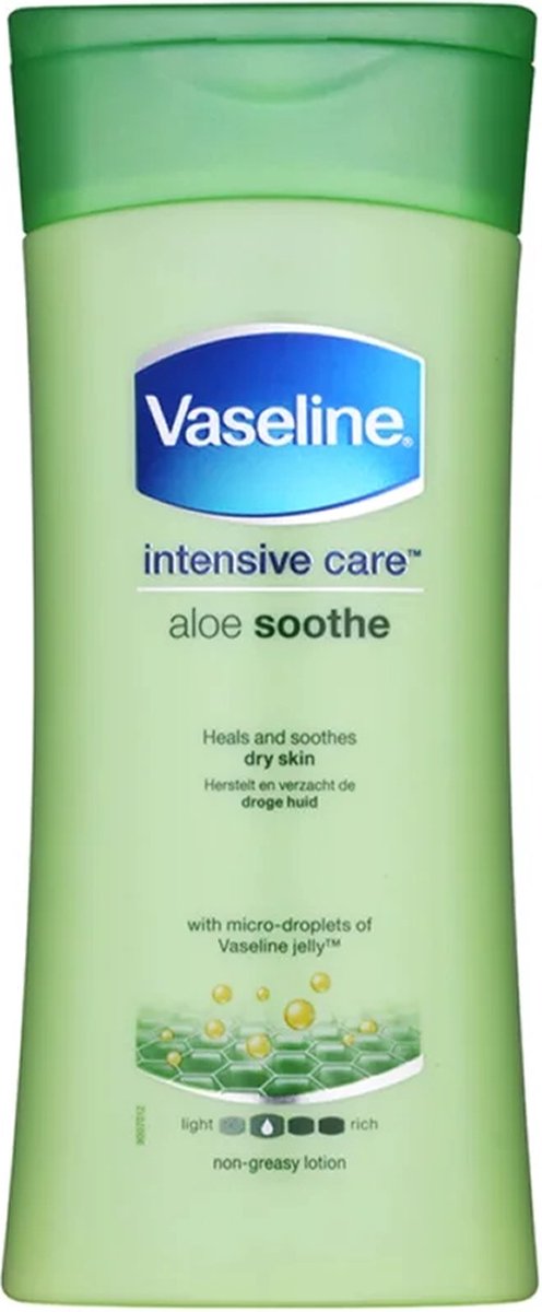 Vaseline Aloe Fresh Hydrating Aloë Vera & Komkommer Bodylotion 200ml