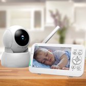 iNeedy BabyScope 5inch - Babyfoon - Télécommandé - Full HD - Moniteur 5 pouces - Fonctions étendues - Babyphone avec moniteur