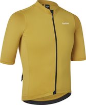 GripGrab - Ride Fietsshirt Korte Mouwen Zomer Wielrenshirt Cycling Jersey - Mosterd Geel - Heren - Maat XL