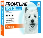 Frontline Spot-On S Anti vlooienmiddel - Hond - 4 pipetten