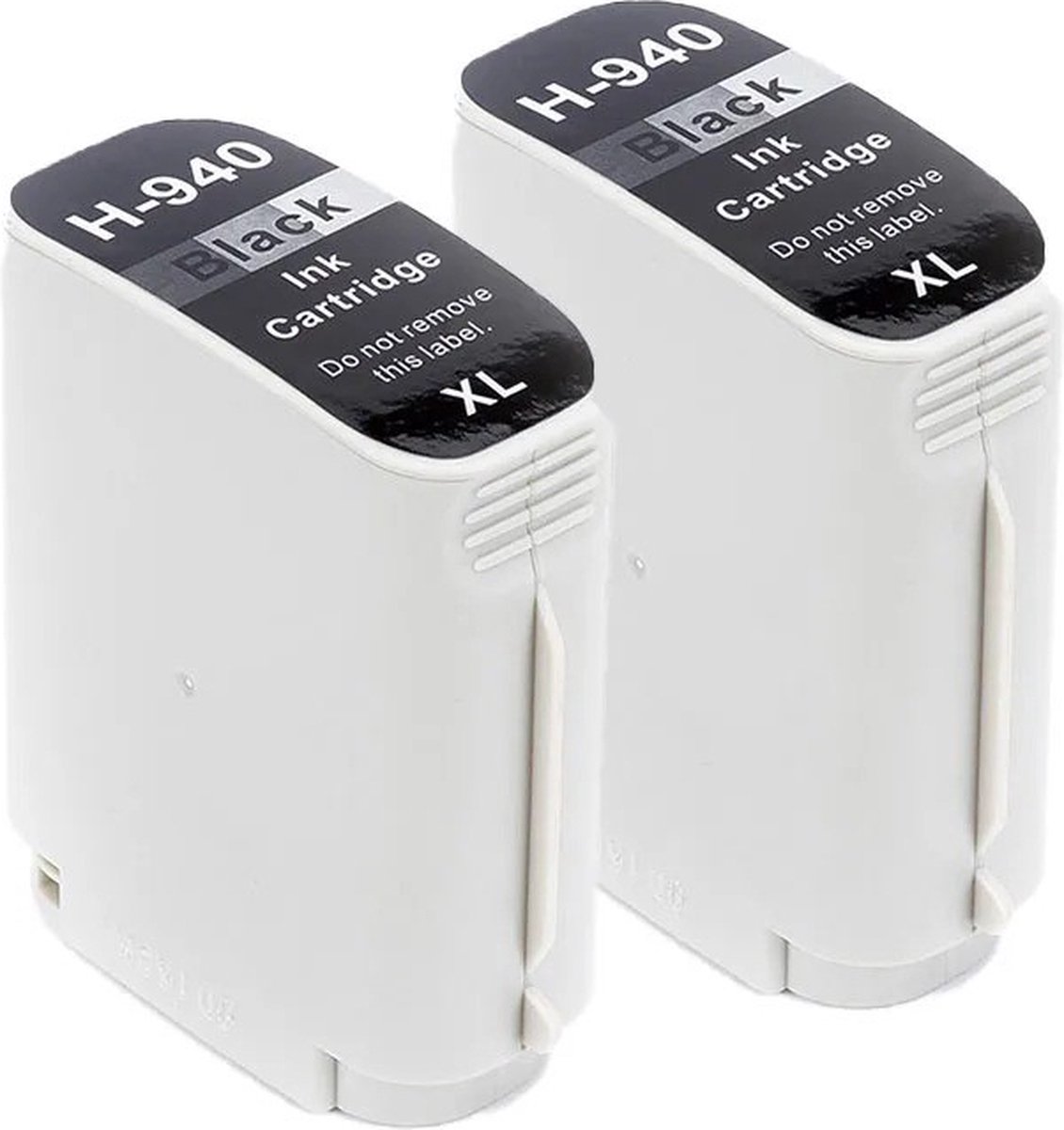 Inktcartridges Geschikt voor HP 940 / 940XL | Multipack van 2x Zwart Geschikt voor HP Officejet PRO 8000, 8500, 8500A - Inktpatronen - cartridge - ink