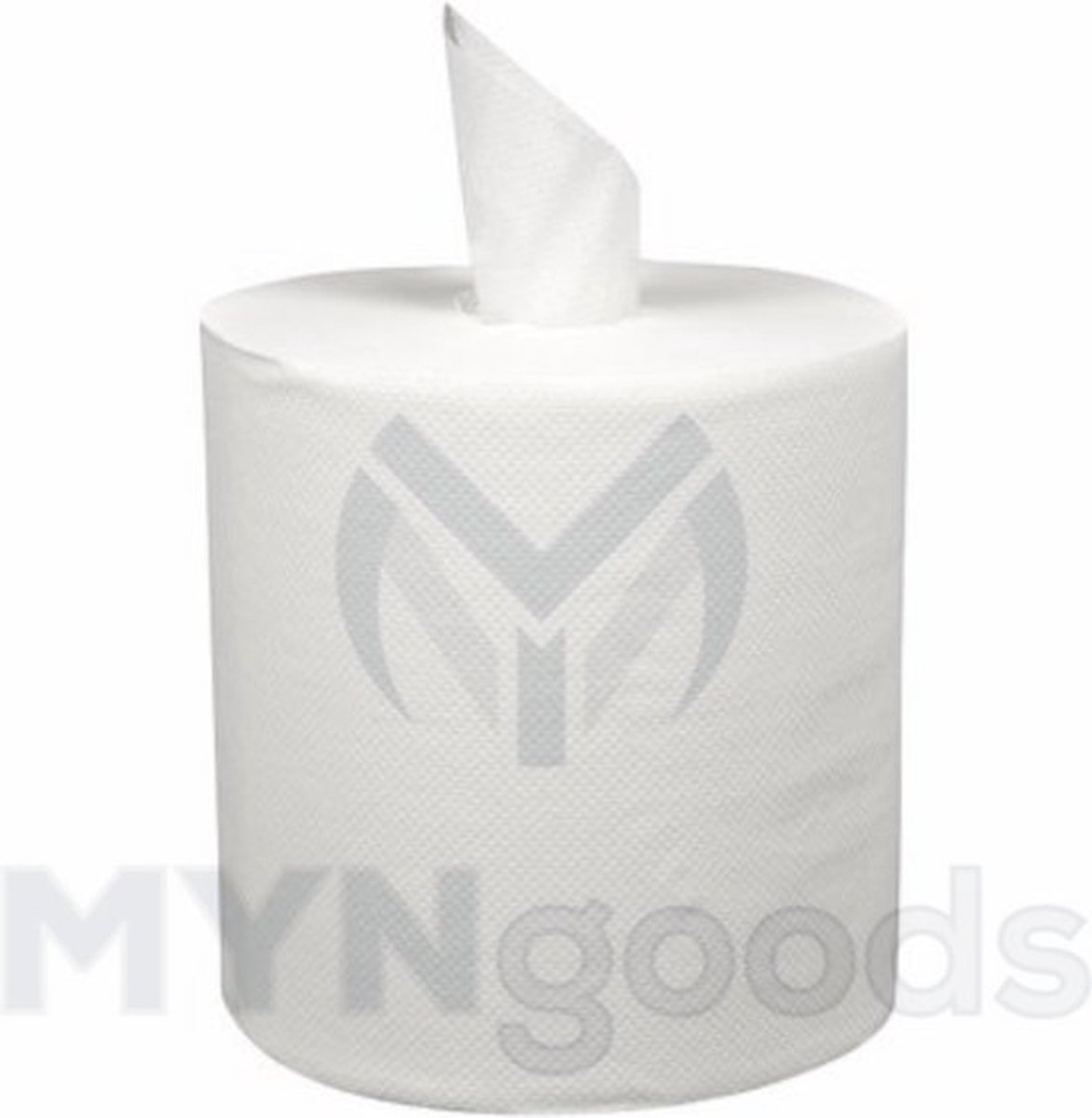 Goedkoopste Poetsrol m2 6x300m 1 laags zonder koker - Poetspapier premium comfort van MYNgoods in doos.
