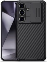 Nillkin Geschikt voor Samsung Galaxy S24 - CamShield Hoesje met Camera Slider - Zwart