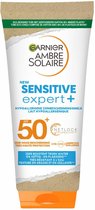 6x Garnier Ambre Solaire Zonnebrandmelk Sensitive Expert SPF 50+ 200 ml
