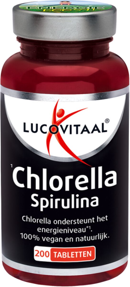 Goedkoopste 3x Lucovitaal Chlorella Spirulina 200 tabletten