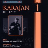Orchestra Di Roma Della Rai, Herbert von Karajan - Bach: Magnificat In D Major BWV243 / Honegger: Symphony No.3 (CD)