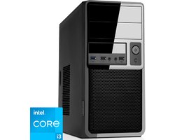 Intel Desktop PC met Core i3 - 16GB RAM - 480GB SSD - WiFi - Bluetooth - Windows 11 Pro (DT-373251)