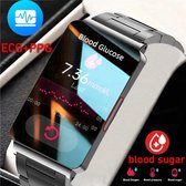 Pijnloos Niet-Invasieve Bloedsuiker Meten Smart Watch Uniseks Laserbehandeling Gezondheid Bloeddruk Sport Smartwatch Glucose Insuline Meter Nieuwste Technology Horloge 2024 Model