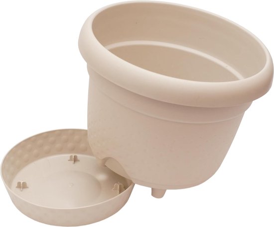 Luca lifestyle Dorant S Zwart Steen composiet 0cm plantenbak kopen