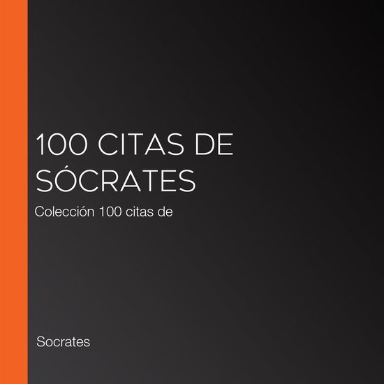 100 citas de Sócrates