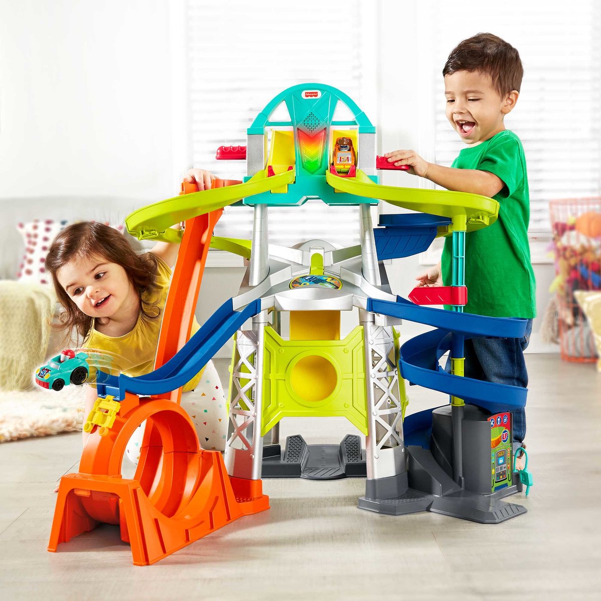 Fisher Price Little People Launch Loop Raceway GMJ12