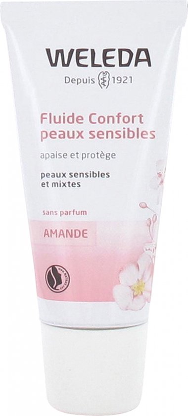 Weleda Amandel Comfort Fluid Voor de Gevoelige Huid 30 ml