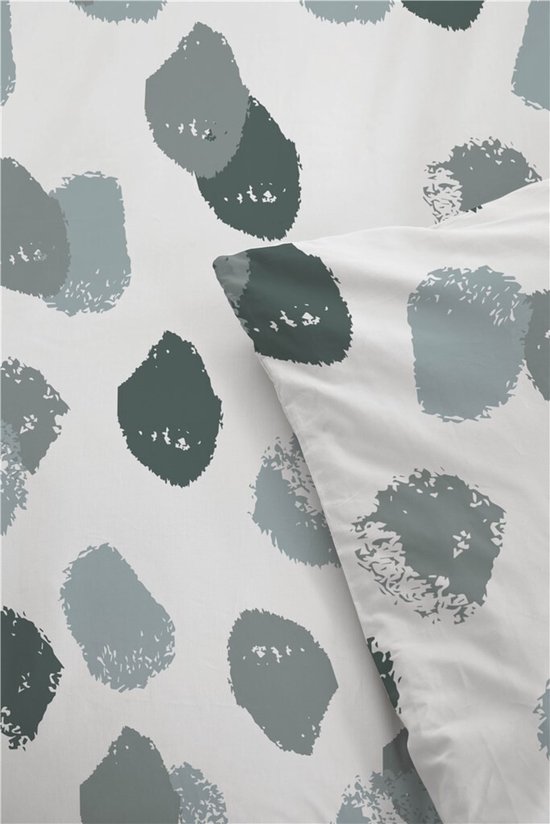 Byrklund Dekbedovertrek Spotty Animal - 200x220 - 100% Katoen - Groen van Merkloos — afbeelding 4