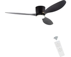 Plafondventilator Slaapkamer - Plafonniere Met Ventilator - Plafondventilator Met Verlichting - Plafondventilator Afstandsbediening