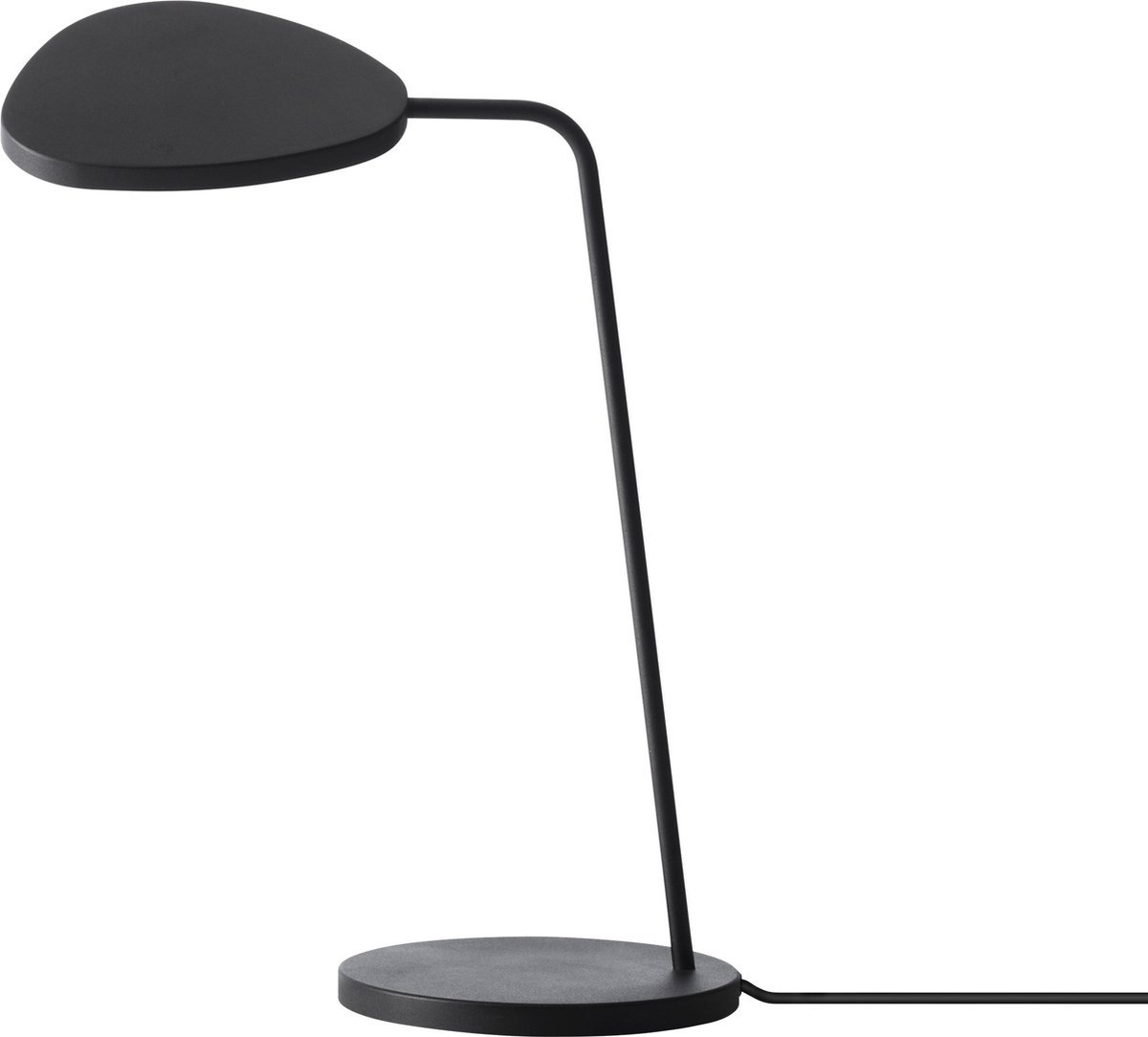 Muuto Leaf tafellamp bureaulamp - Dimbaar - Zwart