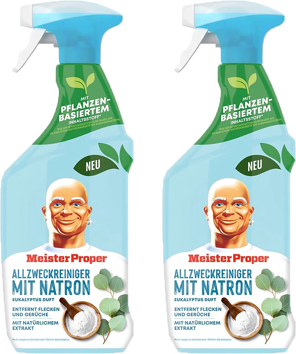 Mr.Proper Allesreiniger 800ml - Baking Soda - Eucalyptus Extract - 2 x 800ml