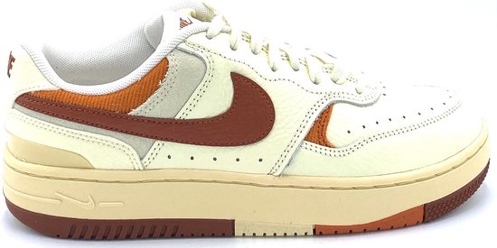 Nike air force 1 dames rood wit hotsell