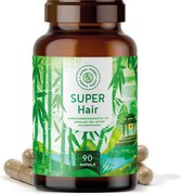 Alpha Foods Perfect hair - haarvitamines - hoge dosering met biotine, keratine, mangaan, gierstextract, B-vitamines & meer - voor haar, huid en nagels - uit Duitsland - 90 capsules