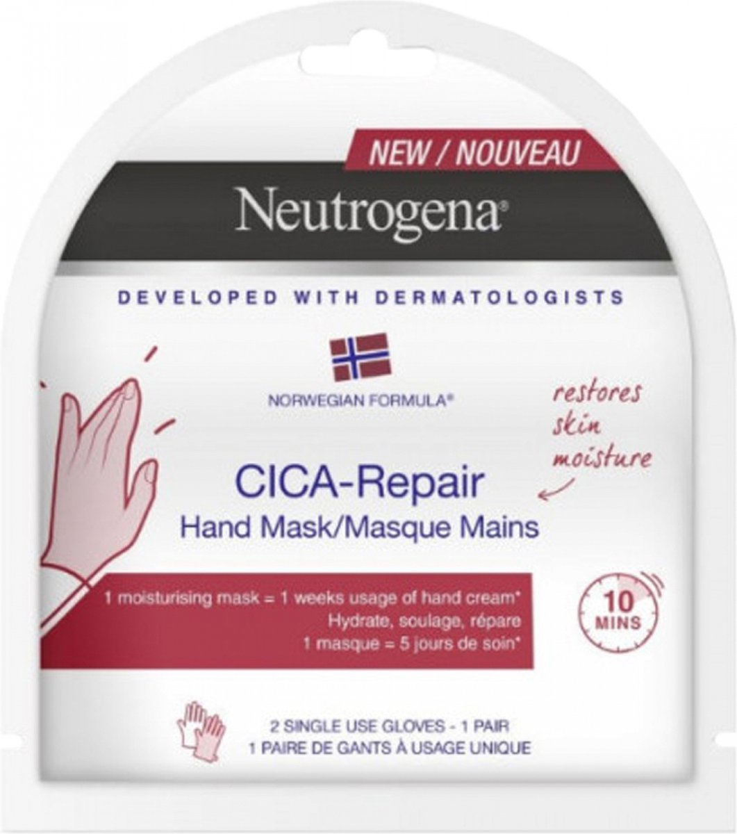 Neutrogena - Cica-Repair Hand Mask - Hand Care Mask 1 Pair