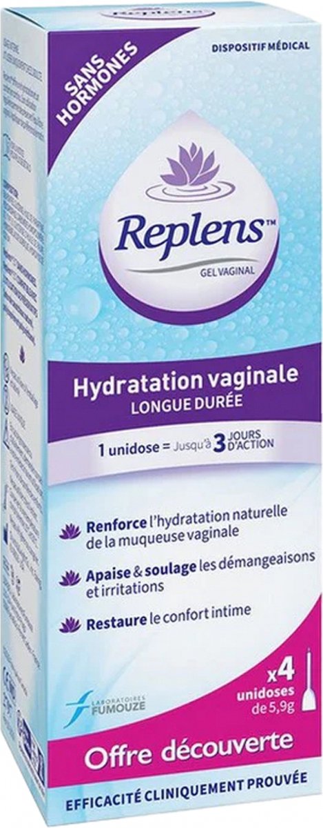 Goedkoopste Laboratoires Fumouze Replens Vaginale Gel 4 Eenheden