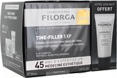 Filorga TIME-FILLER 5XP Rimpelcorrectiecrème Alle Soorten 50 ml + SLEEP & PEEL Nachtcrème Micro-peeling 15 ml Gratis