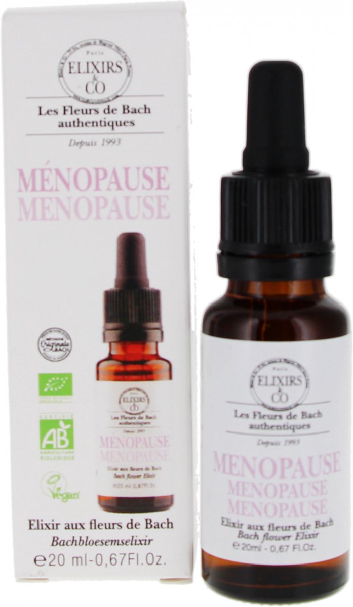 Goedkoopste Elixirs & Co Menopauze Bio 20 ml