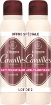 Rogé Cavaillès Absorb+ 48H Homme Anti-transpirant Spray 2 x 150 ml