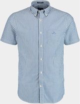 Gant Casual hemd korte mouw Blauw Overhemd broadcloth blauw rf 3062001/436
