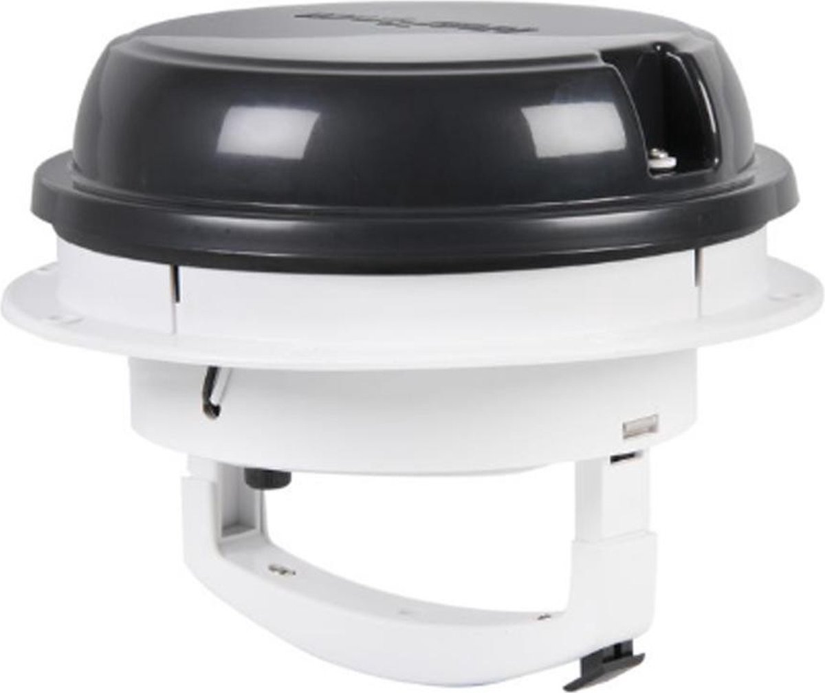 MaxxFan Dome Zwart LED
