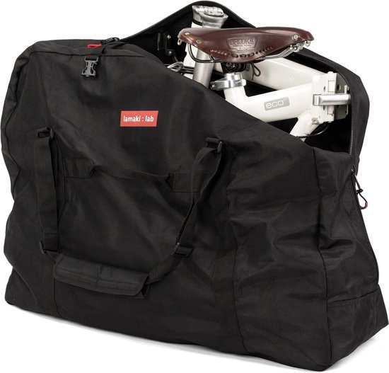 Sac De Transport Pour Vélo Pliant Jusqu'à 27 Pouces - Unho, Noir, étanche, 130x80x22 Cm