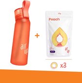 Bol.com Air Up Drinkfles oranje starterskit - 650 ml Bottle - Inclusief pods - starterskit - hydraterend - Air up fles - geurwat... aanbieding
