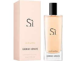 foto van Giorgio Armani Si 15 ml Eau de Parfum - Damesparfum