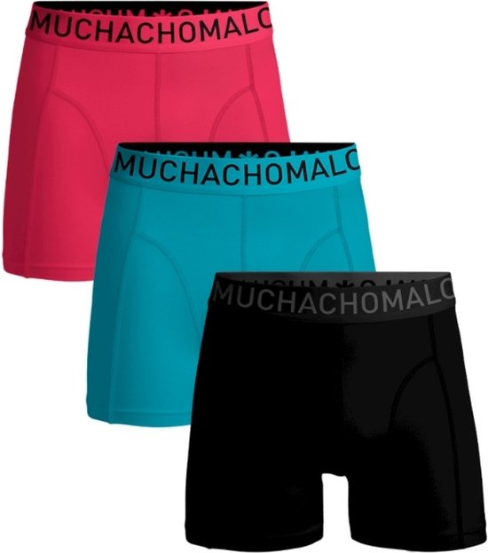 Muchachomalo Heren Boxershorts - 3 Pack Microfiber - Maat XXXL - Mannen Onderbroeken